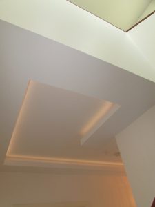 Modern Ceilings and Light Box Bulkheads in plasterboard and Gyprock